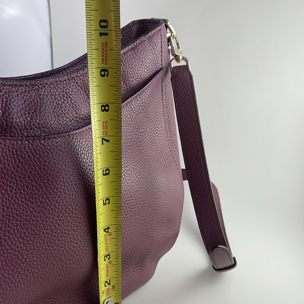 Kate Spade Oakwood Street Pebbled Leather Hobo Crossbody Bag - Picture 10 of 16